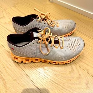 On Cloud X Running shoes, good condition